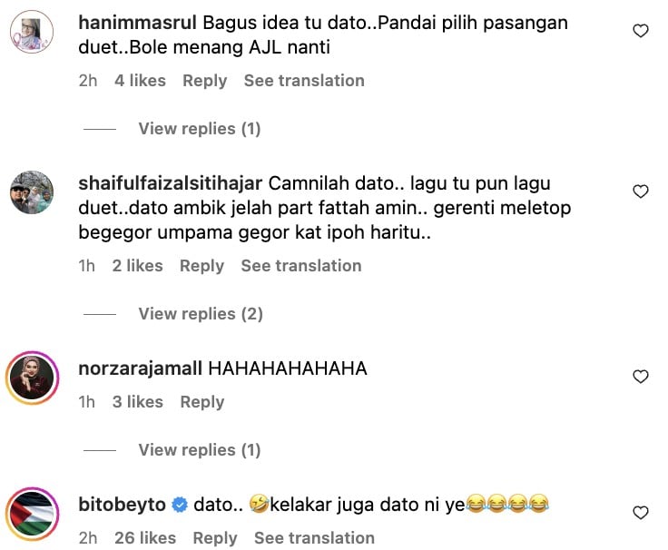 Aliff Syukri puji suara Fazura